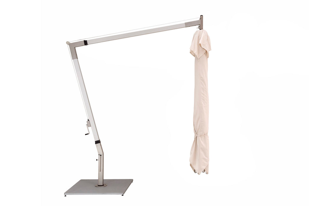 Woodline Shade Pendulum Rectangular Cantilever Umbrella
