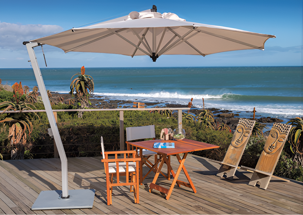 Woodline Shade Picollo Square Cantilever Umbrella