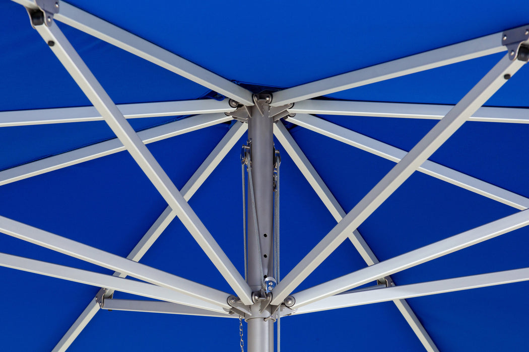 Woodline Shade Storm Square Patio Umbrella