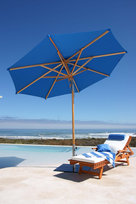 Woodline Shade Safari Round Patio Umbrella