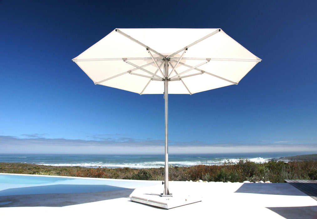 Woodline Shade Storm Square Patio Umbrella